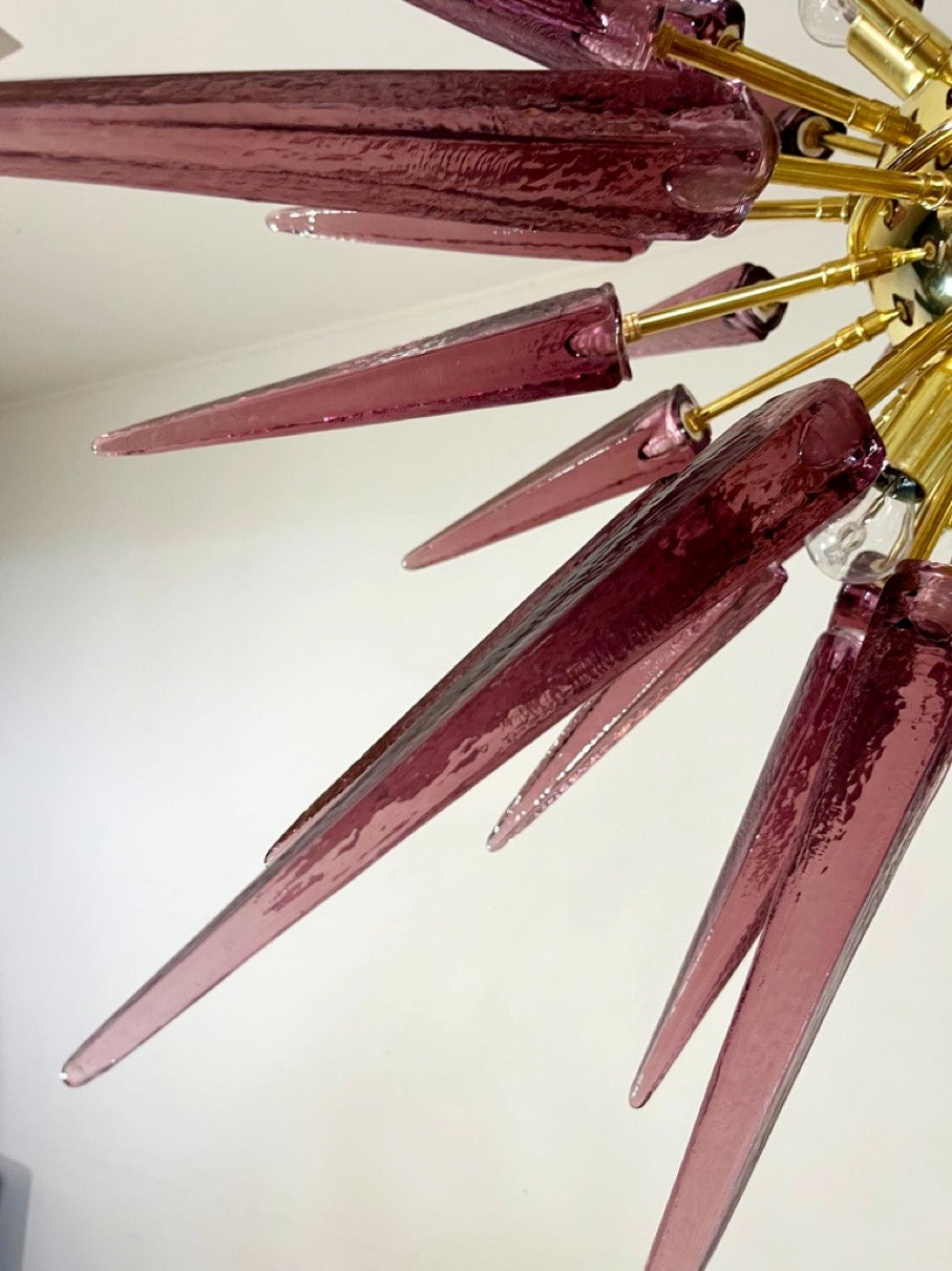 Murano Lysekrone – 51 Lilla Sputnik – detalj 2 – Murano Classics