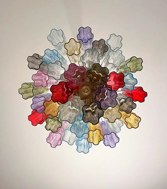 Murano Lysekrone | 36 Multifarget Rørglass