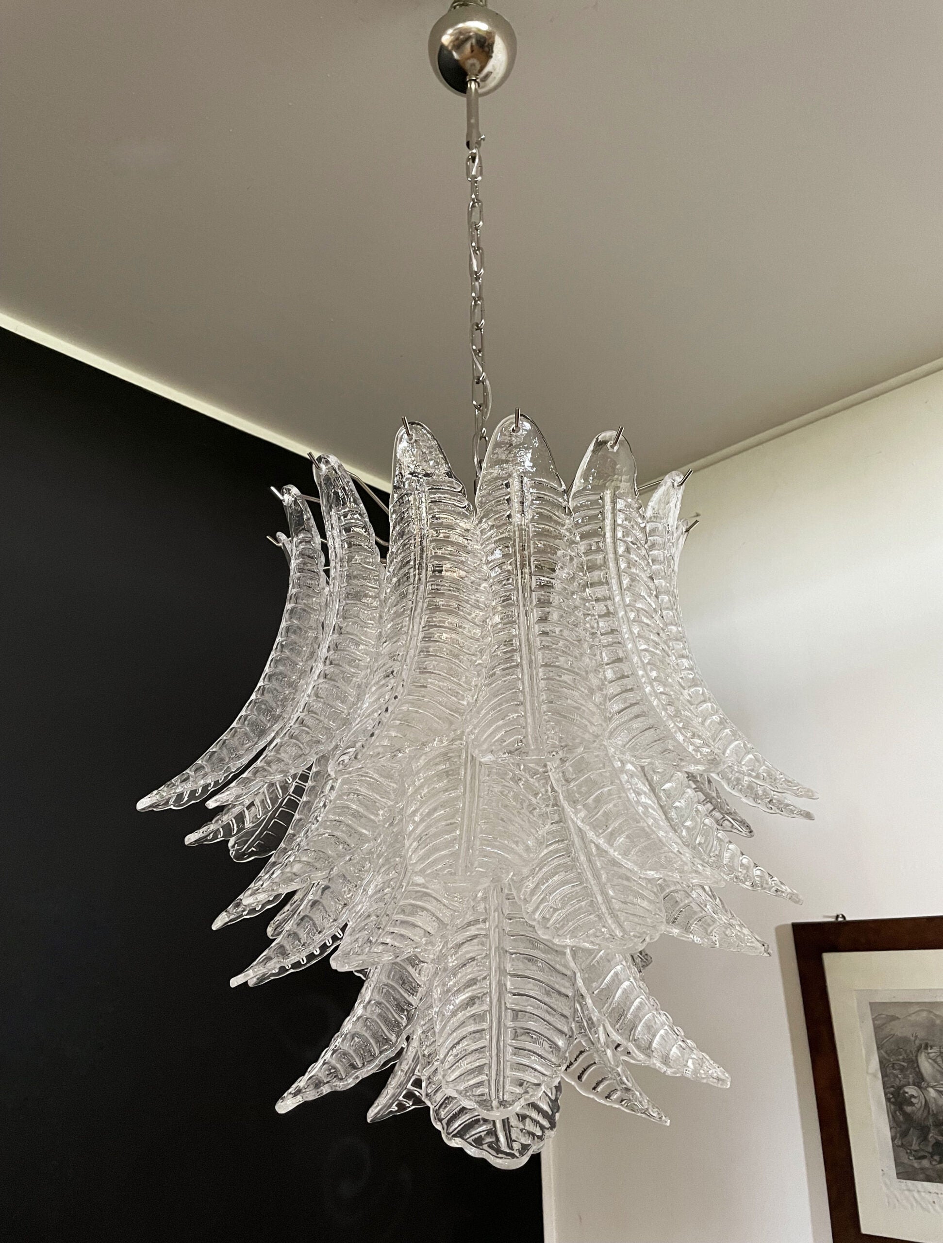 Murano Lysekrone – 41 Klare Felciglass – Murano Classics