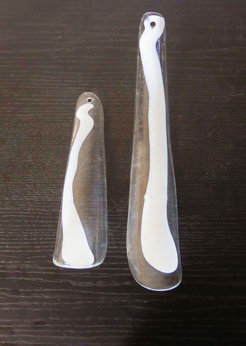 Murano Lysekrone | 30 Klare Konglebladglass