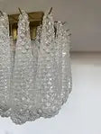 Murano Taklampe – 32 Klare Dråpeglass – detalj 3 – Murano Classics