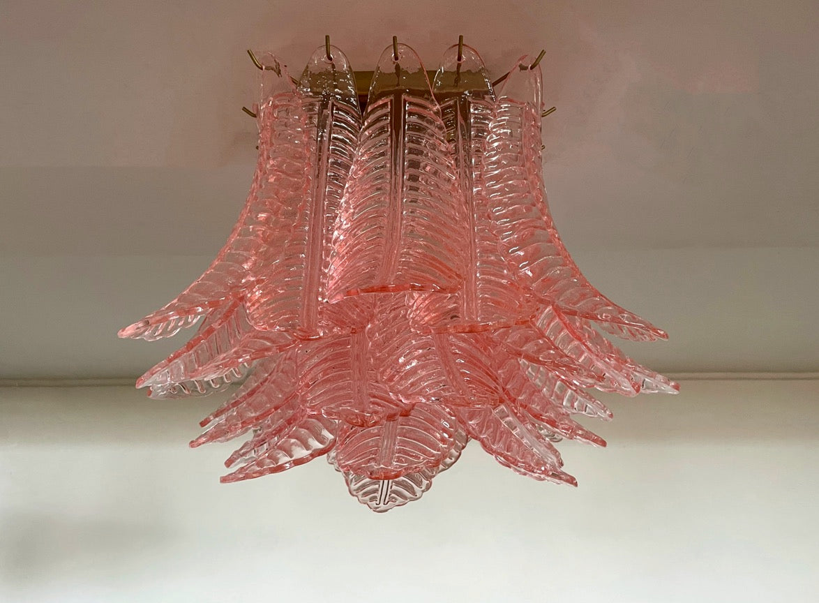 Murano Lysekrone – 32 Rosa Felciglass – Murano Classics