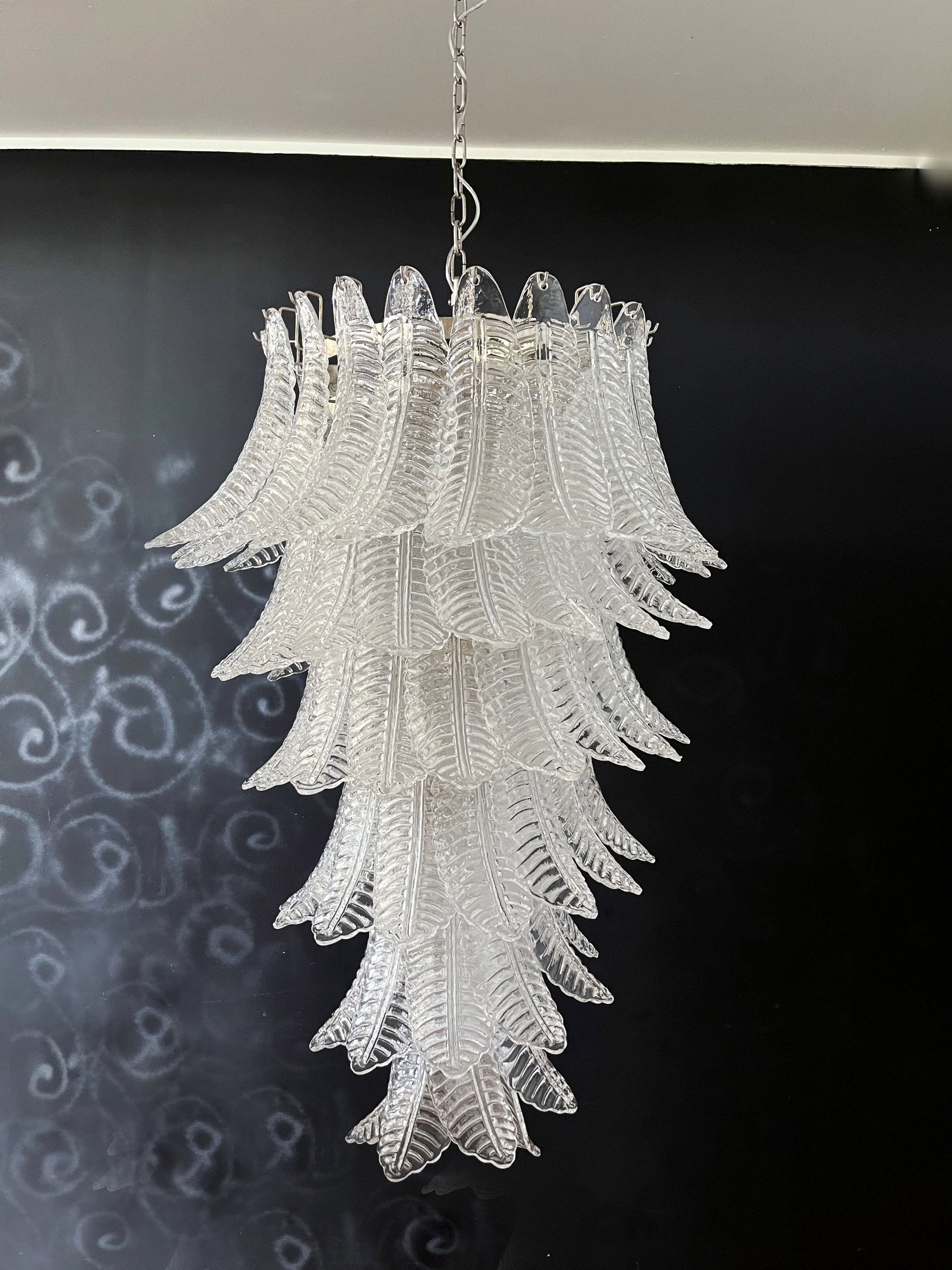 Murano Lysekrone – 83 Klare Felciglass – Murano Classics