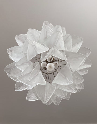 Murano Lysekrone | 41 Klare Rondiniglass