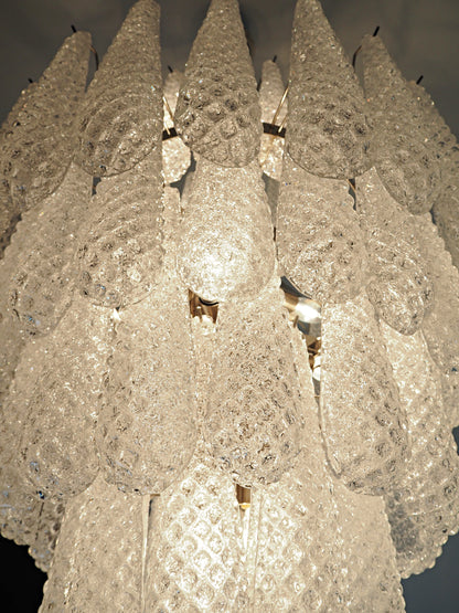 Murano Chandelier | 85 Clear Droppers