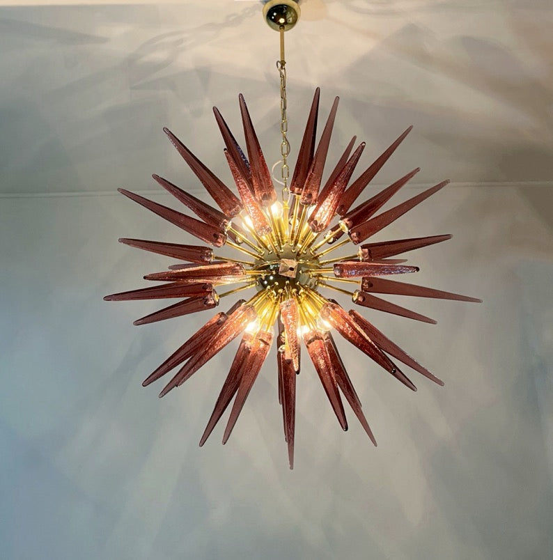 Murano Lysekrone – 51 Lilla Sputnik – detalj 8 – Murano Classics
