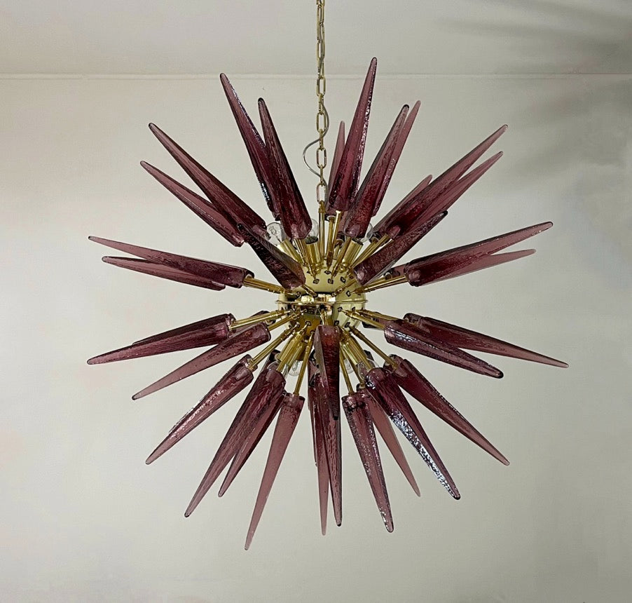 Murano Lysekrone – 51 Lilla Sputnik – detalj 7 – Murano Classics