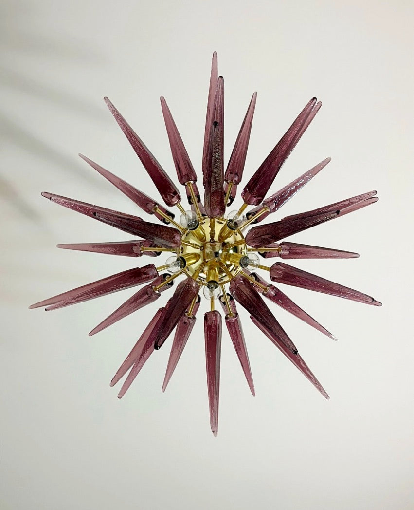 Murano Lysekrone – 51 Lilla Sputnik – detalj 3 – Murano Classics