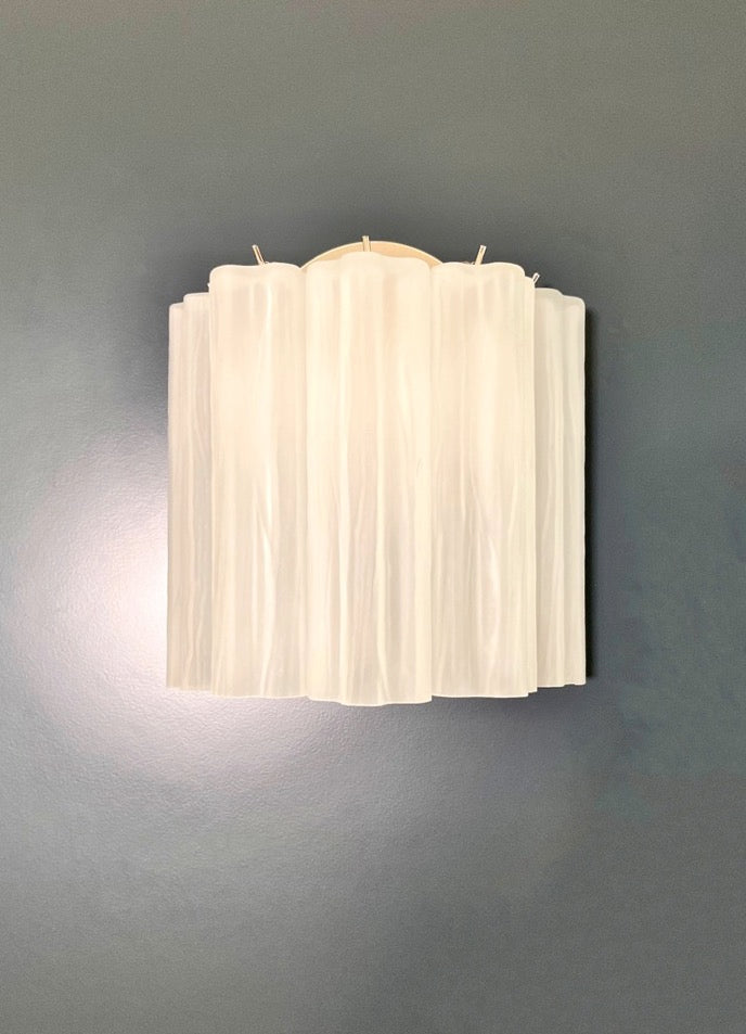 Murano Vegglampe – 5 Matte Glassrør – 2 stk – detalj 10 – Murano Classics