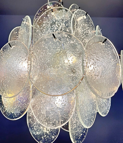 Murano Lysekrone | 36 Iris Diskglass