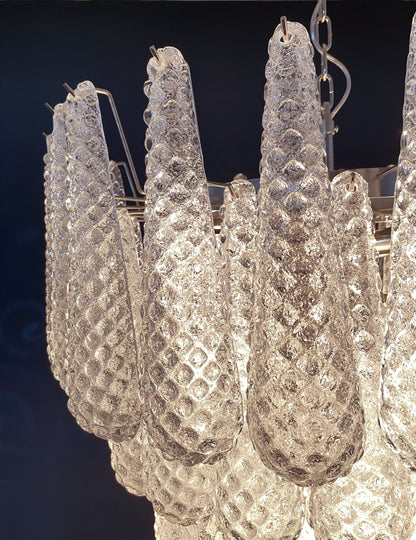 Murano Chandelier | 75 Clear Droppers