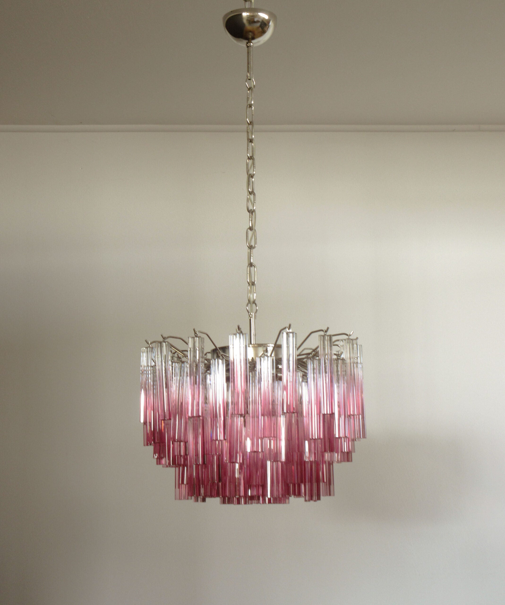 Murano Lysekrone – 107 Lilla Prismeglass – detalj 4 – Murano Classics