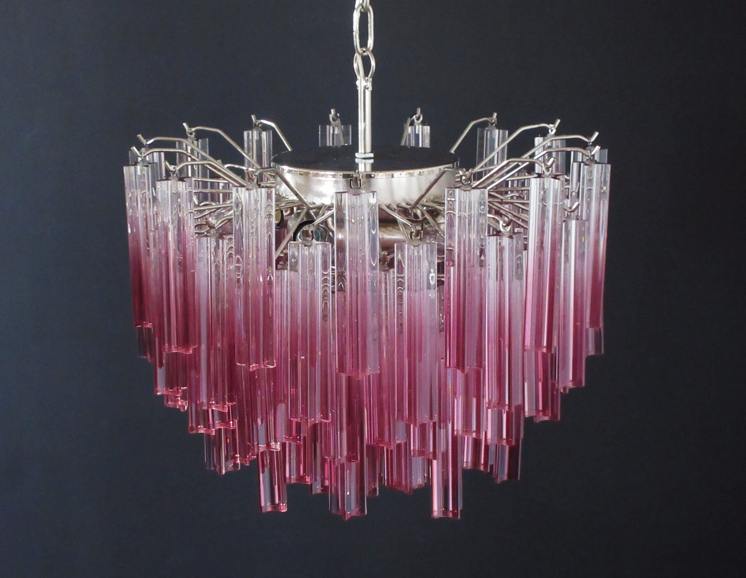 Murano Lysekrone – 107 Lilla Prismeglass – detalj 6 – Murano Classics