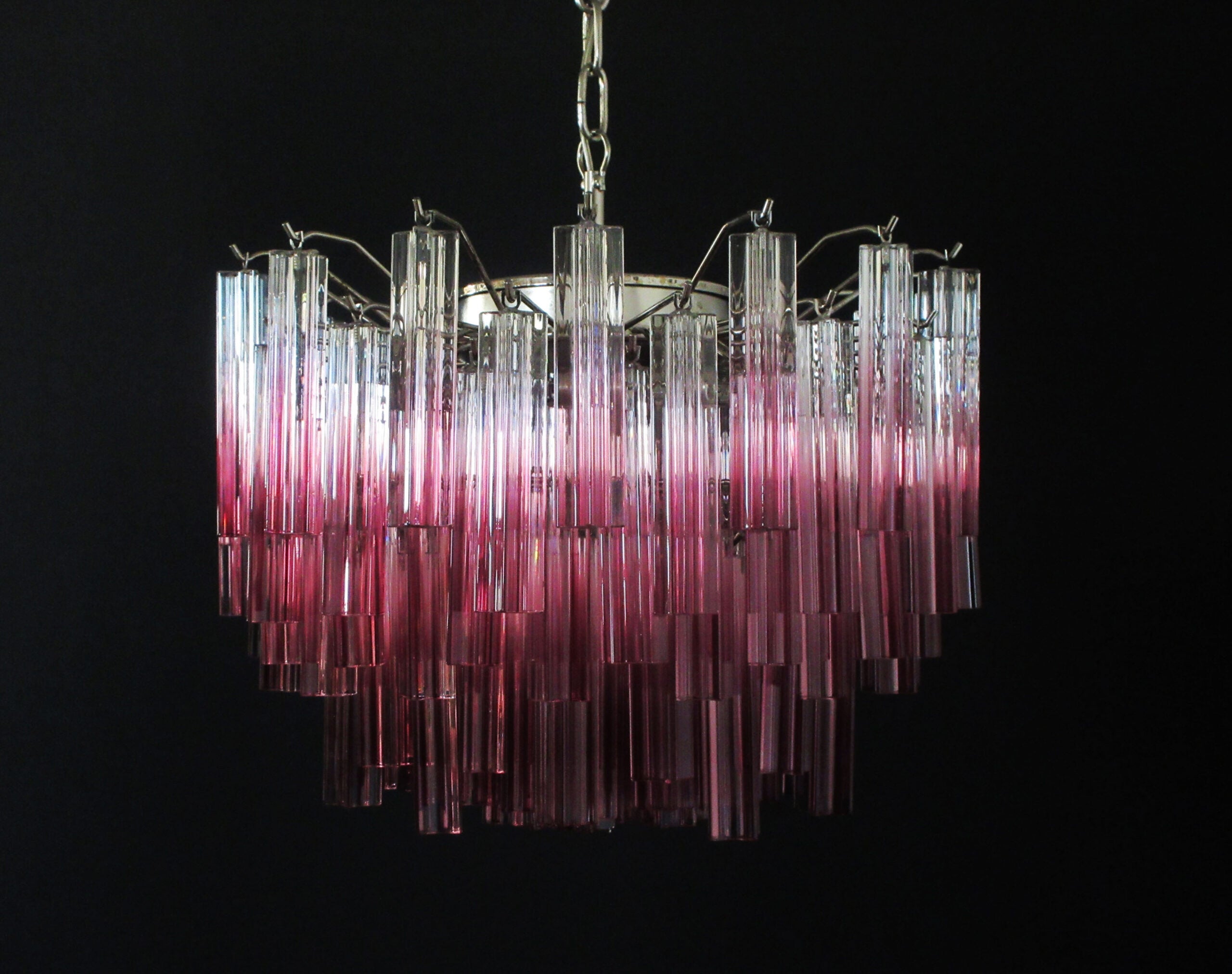 Murano Lysekrone – 107 Lilla Prismeglass – detalj 7 – Murano Classics