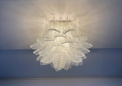 Murano Lysekrone | 32 Klare Felciglass