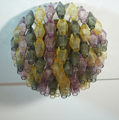 Murano Lysekrone | 84 Multifarge Poliedriglass