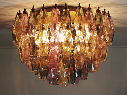 Murano Lysekrone | 84 Multifarge Poliedriglass