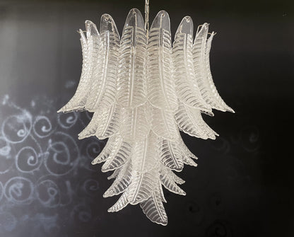 Murano Lysekrone | 52 Klare Felciglass