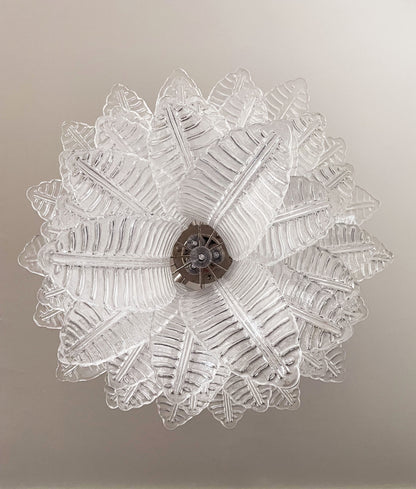 Murano Lysekrone | 52 Klare Felciglass