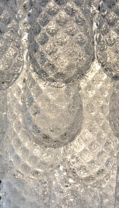 Murano Lysekrone | 41 Klare Dråpeglass