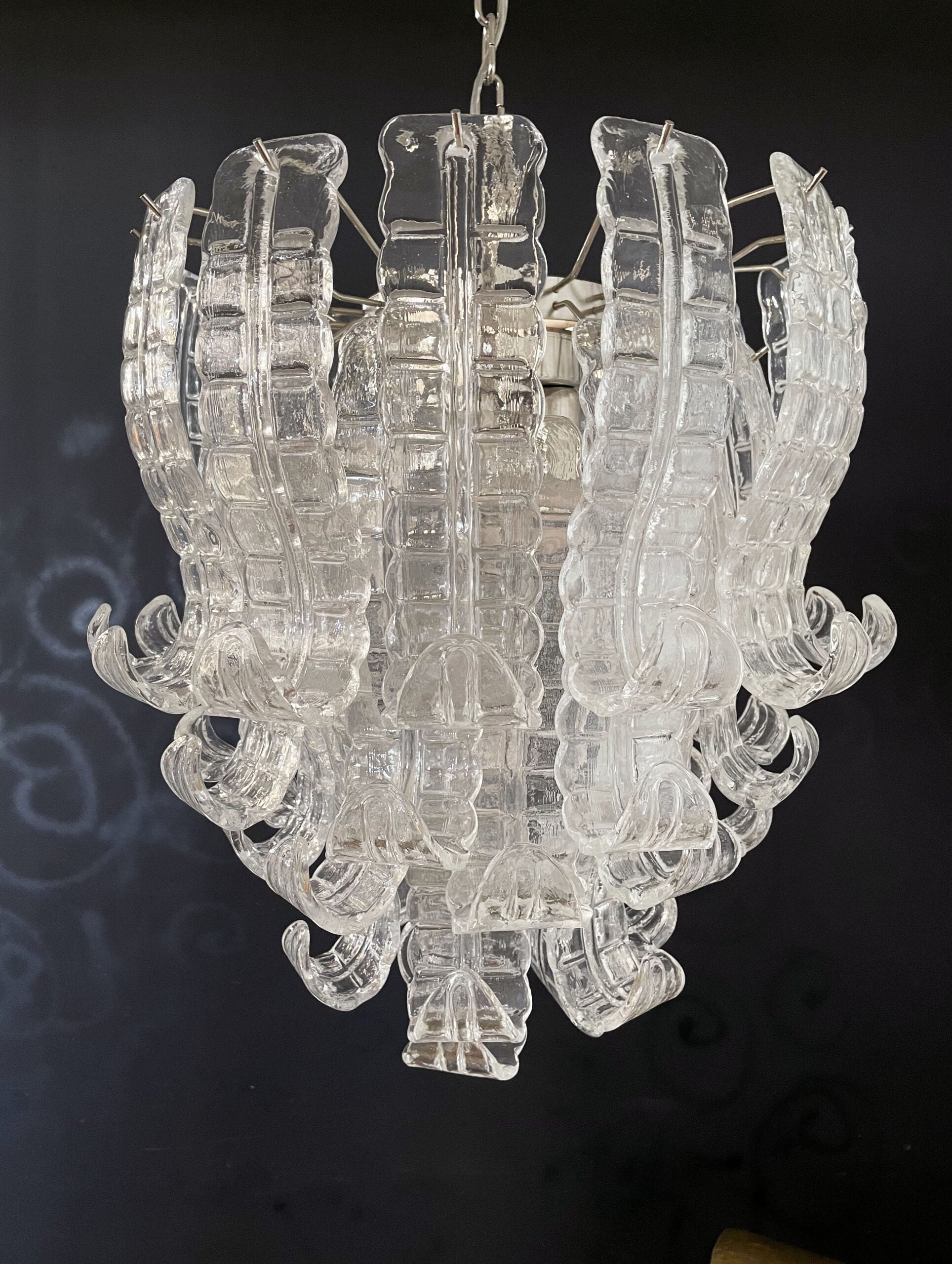 Murano Lysekrone – 41 Klare Felciglass – Murano Classics